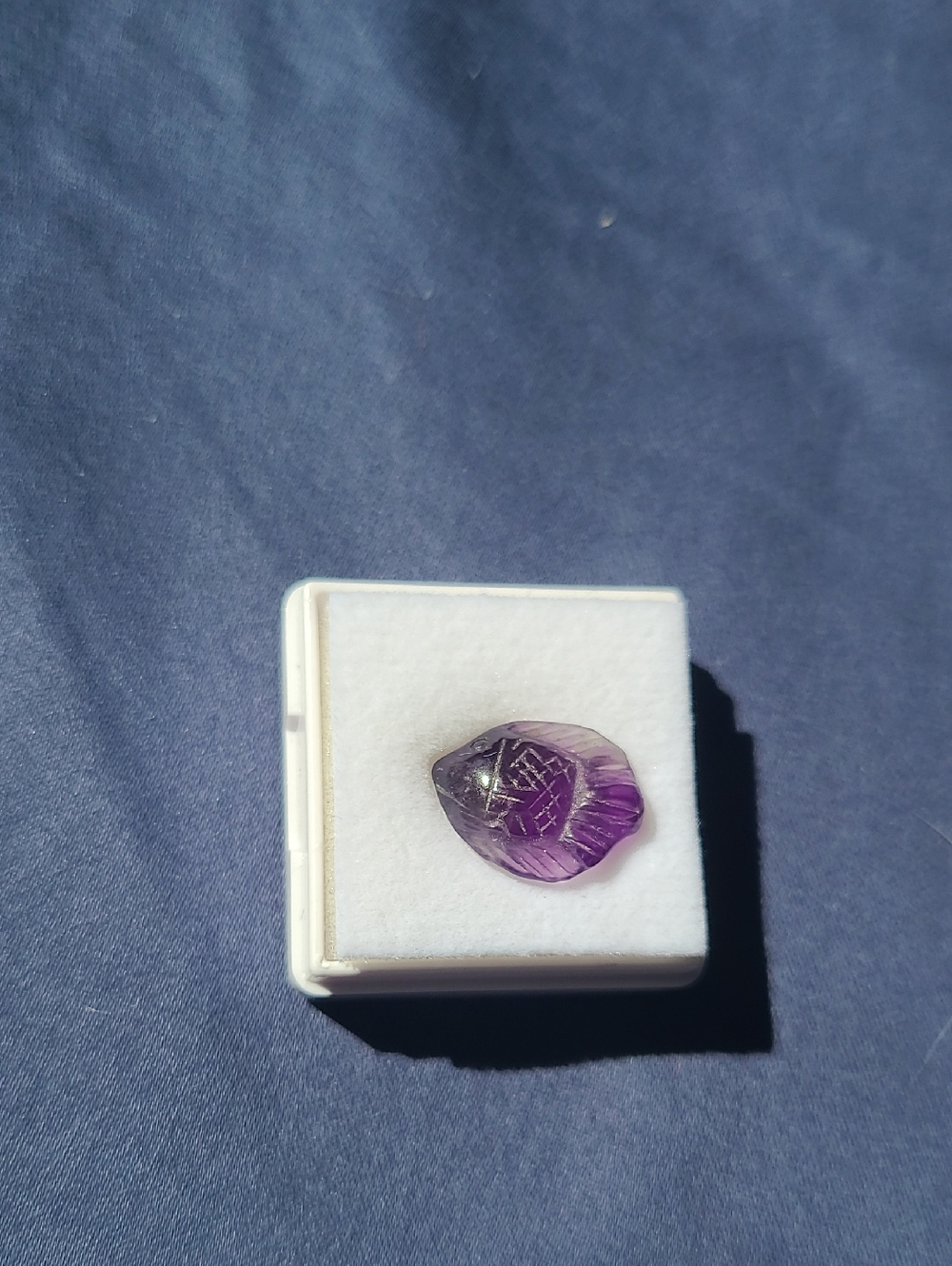 Amethyst Carved Fish